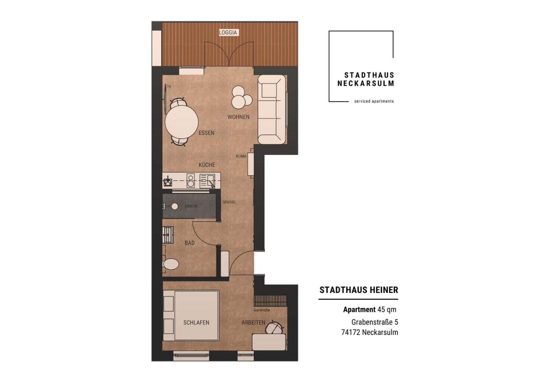 Stadthaus Neckarsulm Serviced Apartments - Stadthaus Heiner المظهر الخارجي الصورة